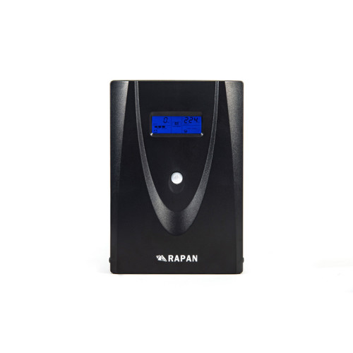734 RAPAN-UPS 3000 power supply 220V 3000VA / 1800W meander battery 4x7Ah interactive