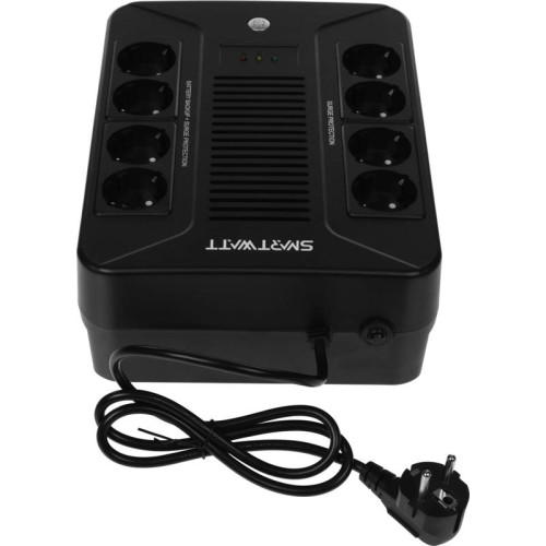 Источник бесперебойного питания Smartwatt SAFE PRO 800 480Вт 800ВА черный