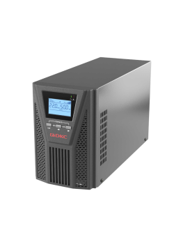 Онлайн ИБП ДКС серии Small Tower, 1000 ВА/900 Вт, 1/1, 2xSchuko, EPO, USB, RS-232, RJ45, 3x7Ач