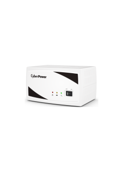 Инвертор для котла CyberPower SMP350EI 350VA/200W чистый синус, 0.28х0.22х0.25м., 2кг./ UPS CYBERPOWER SMP350EI 350VA/200W
