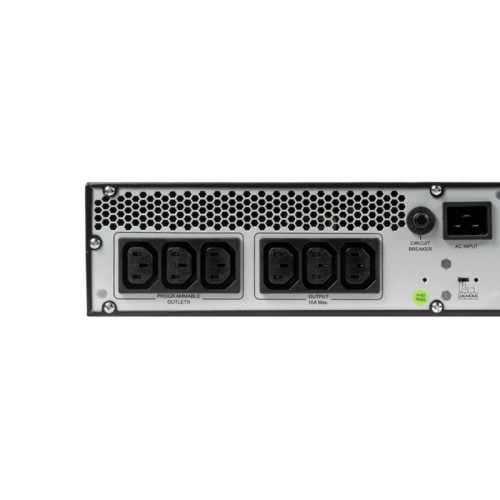 ИБП Systeme Electric Smart-Save Online SRV 2000 ВА, конвертируемый форм-фактор 4U, 230 В, 6 розеток  IEC C13, SmartSlot, LCD, USB HID, версия с возможностью увеличения времени автономии, 2 кор.