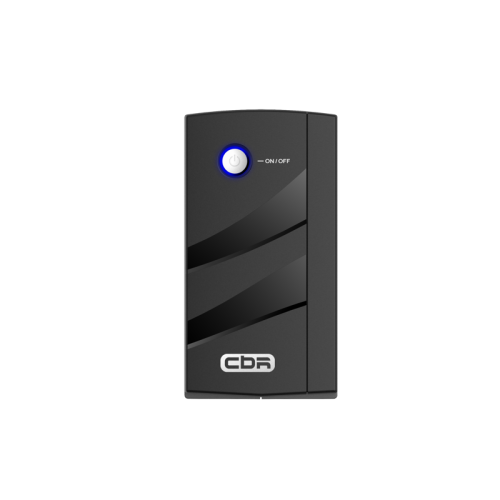 Башенный линейно-интерактивный ИБП/ ИБП CBR [ELN-675T-2F-LD] Line Interactive  675VA/360W 5Ah12V 2 x Shuko