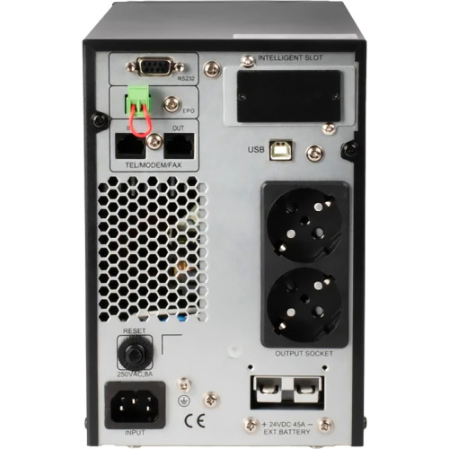 Источник бесперебойного питания онлайн SNR BASE 1000ВА/900Вт, 1ф:1ф, 24В(DC), LCD, 6А(ЗУ), без АКБ/ Online, Tower, UPS