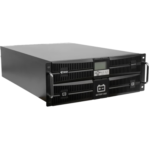 Источник бесперебойного питания онлайн SNR INTELLIGENT 6кВА/6кВт, 1ф:1ф, 192В(DC) (16x9Ач)/ Online, Rack, UPS