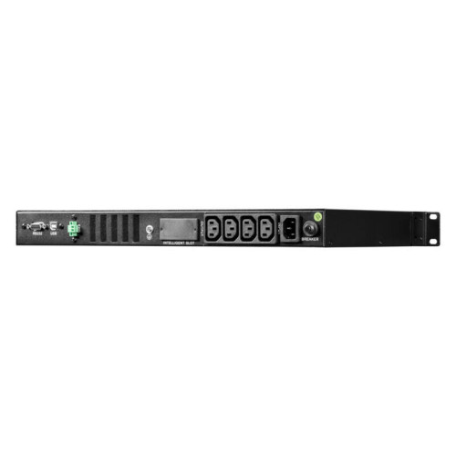 ИБП Systeme Electric Smart-Save SMT 750 ВА, монтаж в стойку 1U, 230 В, 4 розетки IEC C13, SmartSlot, AVR, LCD, USB HID ИБП Systeme Electric Smart-Save SMT 750 ВА, монтаж в стойку 1U, 230 В, 4 розетки IEC C13, SmartSlot, AVR, LCD, USB HID