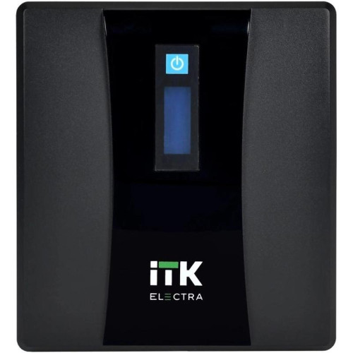 Источник бесперебойного питания ITK Electra 720Вт 1200ВА черный