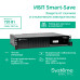 ИБП Systeme Electric Smart-Save SMT 1000 ВА, монтаж в стойку 2U, 230 В, 6 розеток  IEC C13, SmartSlot, AVR, LCD, USB HID