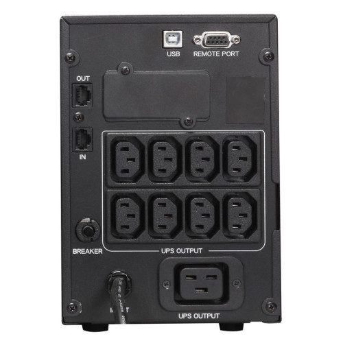 UPS Powercom Smart King Pro+ SPT-3000 LCD 2400W 3000Va black