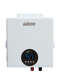 Источник бесперебойного питания/ ИБП POWERMAN Smart 1300 HYBRID, линейно-интерактивный, 1300ВА/800Вт, 165-265В, 2 евророзетки, внешняя свинцово-кислотная (AGM, GEL, FB) или LiFePO4 батарея на 12В емкостью от 100Ач (не входит в комплект поставки), ток заря