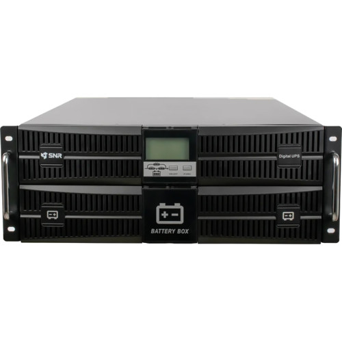 Источник бесперебойного питания онлайн SNR INTELLIGENT 6кВА/6кВт, 1ф:1ф, 192В(DC) (16x9Ач)/ Online, Rack, UPS