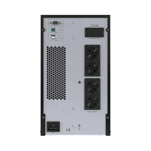 Онлайн ИБП ДКС серии Small Tower, 2000 ВА/1800 Вт, 1/1, 4xSchuko, EPO, USB, RS-232, RJ45, 6x7Ач