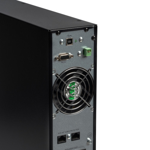 8775 SKAT-UPS 3000-RACK-ON-E P3 ИБП 3000ВА/3000 Вт, 2U, On-Line, синус, внешн. АКБ 72В (6х12В), 8хC13+1xC19, USB, RS232, слот для карт (SNMP, реле), EPO, ШхГхВ 440х602х86,5 масса 8.8 кг