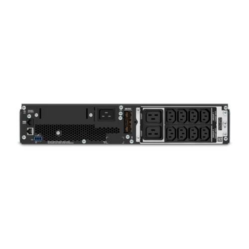 Smart-UPS SRT 3000VA RM, ,  2.7 KВатт / 3.0 kВА, On-Line, Extended-run, Black, Rack, with PowerChute Business Edition sofware,  Smart-Slot, (2) IEC 320 C19, (8) IEC 320 C13