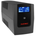 Линейно-интерактивный ИБП ДКС серии Info LCD, 800 ВА/480 Вт, 1/1, 3xIEC C13, USB + RJ45, LCD, 1x8Aч Линейно-интерактивный ИБП ДКС серии Info LCD, 800 ВА/480 Вт, 1/1, 3xIEC C13, USB + RJ45, LCD, 1x8Aч