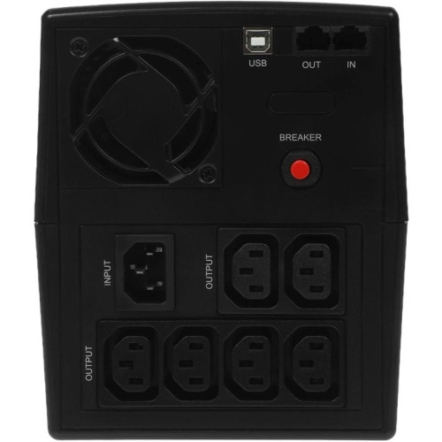 Источник бесперебойного питания Ippon Back Basic 2200 1320Вт 2200ВА черный