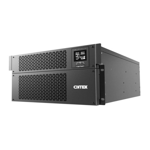 Источник бесперебойного питания/ ONTEK SM RT 10 (SB) BUL10, 10 кВА/10 кВт (PF=1) с внутренними аккумуляторными батареями 20шт/9Ач с расчетным сроком службы 10 лет, выходными клеммами и выходными розетками 8шт х С13, 4шт х С19, с выключателем сервисного ба