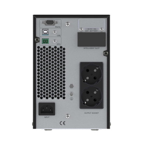 Онлайн ИБП ДКС серии Small Tower, 1000 ВА/900 Вт, 1/1, 2xSchuko, EPO, USB, RS-232, RJ45, 3x7Ач Онлайн ИБП ДКС серии Small Tower, 1000 ВА/900 Вт, 1/1, 2xSchuko, EPO, USB, RS-232, RJ45, 3x7Ач