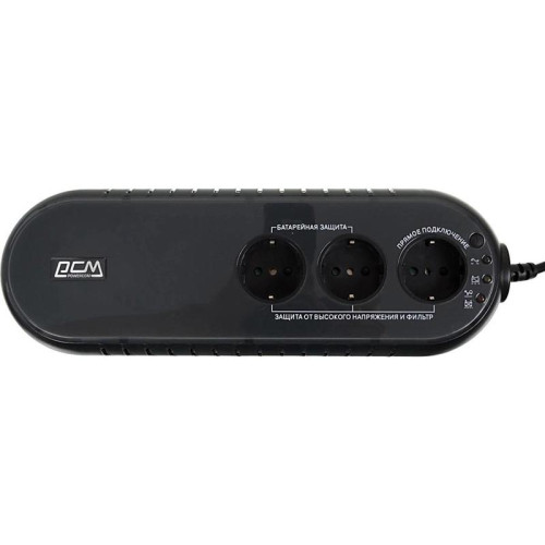 Источник бесперебойного питания Powercom WOW 500U 250Вт 500ВА черный