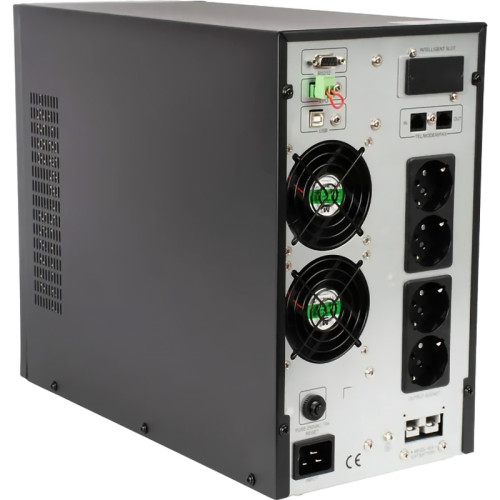 Источник бесперебойного питания онлайн SNR BASE 2000ВА/1800Вт, 1ф:1ф, 48В(DC), LCD, 6А(ЗУ), без АКБ/ Online, Tower, UPS