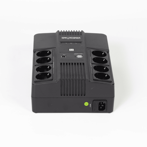 ИБП МАСТЕР 800, 800/480 ВА/Вт, LED, USB, RJ11/RJ45, SCHUKOx8/ line-interactive AS brick