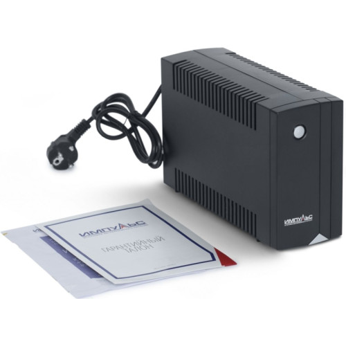 ИБП ЮНИОР 1000, 1000/600 ВА/Вт, LED, USB, SCHUKOx3/ line-interactive AS tower
