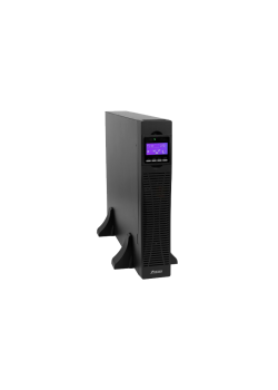 ИБП POWERMAN Online 2000 RT, LCD, двойного преобразования, 2000ВА, 1800Вт, 8 розеток IEC 60320 C13, защита от КЗ, импульсных всплесков сети, перегрузки, разряда и перезаряда батареи. RJ11 / RJ45, USB, RS232, SNMP, EPO. Сертификаты: ISO 9001, ЕАС. Габариты