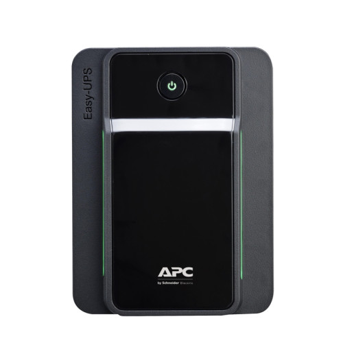 Источник бесперебойного питания APC Easy UPS 700 ВА, 360 Вт, линейно-интерактивный, автоматическая регулировка напряжения, 140-300 В, (2) Schuko CEE 7 розеток батарейное резервирование, входной не отключаемый кабель 1,2 м, размеры (В x Ш x Г) 138 x 98 x 3