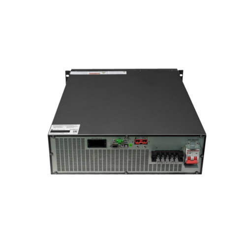 ИБП Systeme Electric Smart-Save Online SRV 10000 ВА, монтаж в стойку 5U, 230 В, 1:1, клеммный вход/выход, SmartSlot, LCD, USB, версия с возможностью увеличения времени автономии, 2 кор.