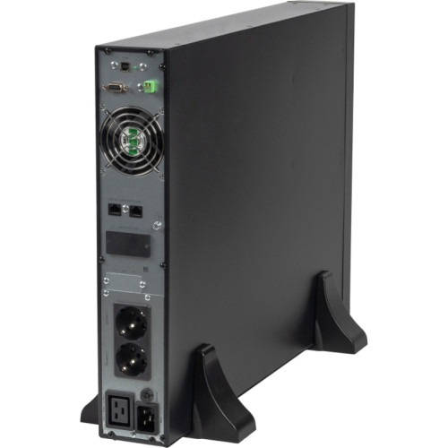 8772 SKAT-UPS 3000-RACK-ON-6X9 P3 ИБП 3000ВА/3000 Вт, 2U, On-Line, синус, встр. АКБ 72В (6x9Ач), 2хSchuko+1xC19, USB, RS232, RS485, параллельный порт, слот для карт (SNMP, реле), EPO, ШхГхВ 440х605х88, масса 30.4 кг
