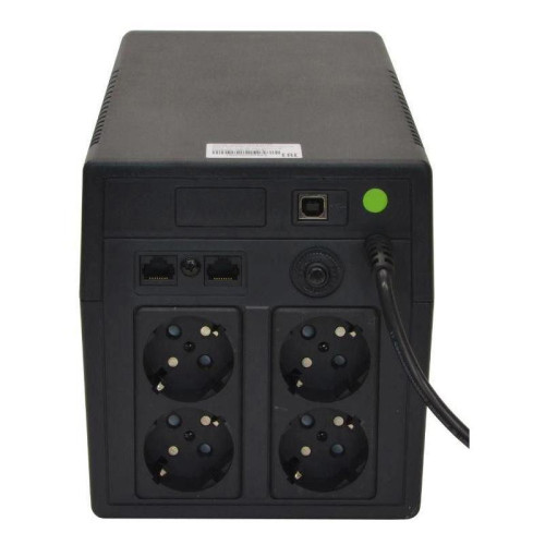 Источник бесперебойного питания Связь Инжиниринг СИПБ1,2БА.6-11/ЛИ 720Вт 1200ВА черный