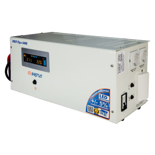 ИБП Pro-3400 24V Энергия/ UPS Pro-3400 24V Energy