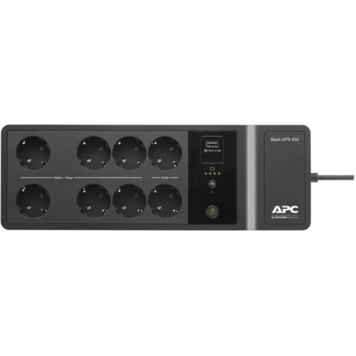 Источник бесперебойного питания APC Back-UPS BE650G2-GR 400Вт 650ВА черный Источник бесперебойного питания APC Back-UPS BE650G2-GR 400Вт 650ВА черный