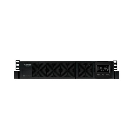 ИБП Systeme Electric Smart-Save Online SRV 1000 ВА, конвертируемый форм-фактор 4U, 230 В, 6 розеток  IEC C13, SmartSlot, LCD, USB HID, версия с возможностью увеличения времени автономии, 2 кор.