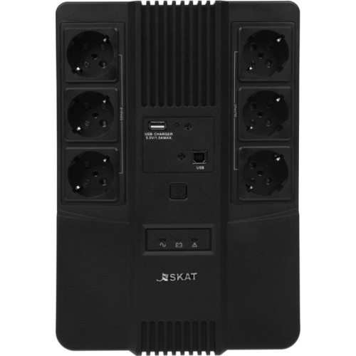 Источник бесперебойного питания Бастион SKAT-UPS 800 AI 480Вт 800ВА черный Источник бесперебойного питания Бастион SKAT-UPS 800 AI 480Вт 800ВА черный