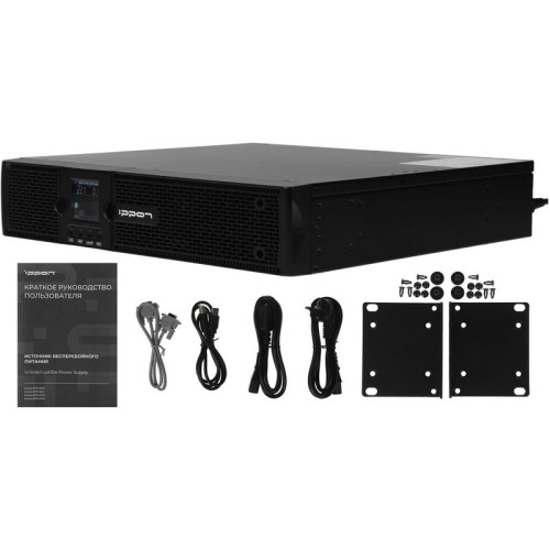 Источник бесперебойного питания Ippon Innova RTB 1000 900Вт 1000ВА черный