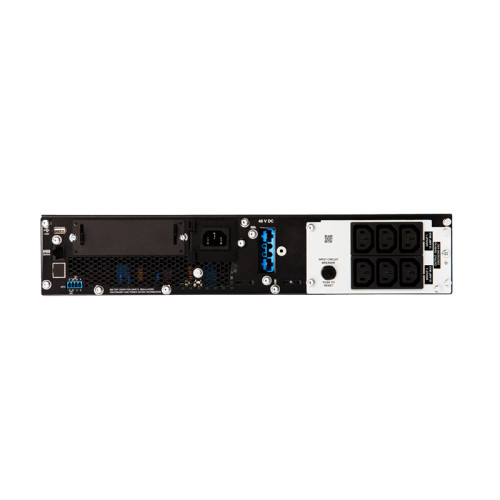 Smart-UPS SRT 1.0кВт / 1.0кВА, On-Line, Extended-run, Black, Rack 2U, with PowerChute Business Edition sofware, Interface Port RJ-45 Serial, Smart-Slot, USB, (6) IEC 320 C13