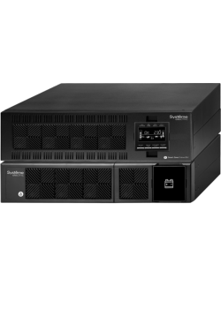 ИБП Systeme Electric Smart-Save Online SRV 10000 ВА, монтаж в стойку 5U, 230 В, 1:1, клеммный вход/выход, SmartSlot, LCD, USB, версия с возможностью увеличения времени автономии, 2 кор.