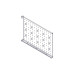 Fixed shelf Systeme Electric, Uniprom series, 1U, 650mm, 120kg