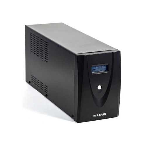 734 RAPAN-UPS 3000 power supply 220V 3000VA / 1800W meander battery 4x7Ah interactive