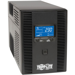 Линейно-интерактивный ИБП Tripp Lite семейства SmartPro вертикального монтажа (230 В; 1,5 кВА; 900 Вт) с ЖК-дисплеем, разъемом USB и 8 розетками/ SmartPro 230V 1.5kVA 900W Line-Interactive UPS, Tower, LCD, USB, 8 Outlets