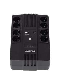 ИБП МАСТЕР 800, 800/480 ВА/Вт, LED, USB, RJ11/RJ45, SCHUKOx8/ line-interactive AS brick