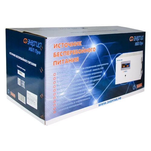 ИБП Pro-5000 24V Энергия/ UPS Pro-5000 24V Energy