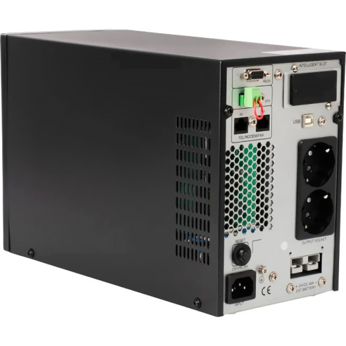 Источник бесперебойного питания онлайн SNR BASE 1000ВА/900Вт, 1ф:1ф, 24В(DC), LCD, 6А(ЗУ), без АКБ/ Online, Tower, UPS