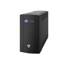 Источник бесперебойного питания/ UPS Сайбер Электро СТАРТ ПЛЮС-700ВА-ЕВРО Линейно-интерактивный  700ВА/360Вт. RS-232(2 EURO) (12В /5Ач.)