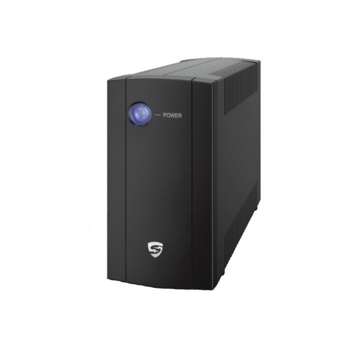 Источник бесперебойного питания/ UPS Сайбер Электро СТАРТ ПЛЮС-700ВА-ЕВРО Линейно-интерактивный  700ВА/360Вт. RS-232(2 EURO) (12В /5Ач.)