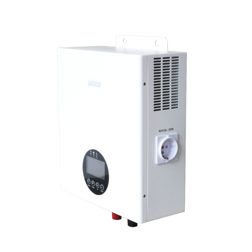 Источник бесперебойного питания/ ИБП POWERMAN Smart 2000 HYBRID, линейно-интерактивный, 2000ВА/1600Вт, 165-265В, 2 евророзетки, внешняя свинцово-кислотная (AGM, GEL, FB) или LiFePO4 батарея на 24В емкостью от 2*100Ач (не входит в комплект поставки), ток з