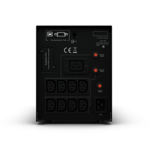 ИБП CyberPower PR3000ELCDSL, Line-Interactive, 3000VA/2700W, 8 IEC-320 С13, 1 IEC C19 розеток, USB&Serial, SNMPslot, LCD дисплей, Black, 0.6х0.3х0.4м., 29.6кг., замена для АРС SMC3000I, SMC3000I-RS и SMT3000I/ UPS Line-Interactive CyberPower PR3000ELCDSL 