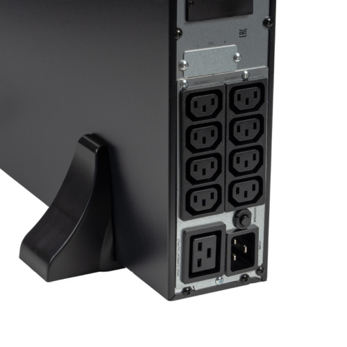 8775 SKAT-UPS 3000-RACK-ON-E P3 ИБП 3000ВА/3000 Вт, 2U, On-Line, синус, внешн. АКБ 72В (6х12В), 8хC13+1xC19, USB, RS232, слот для карт (SNMP, реле), EPO, ШхГхВ 440х602х86,5 масса 8.8 кг