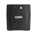 Башенный линейно-интерактивный ИБП/ ИБП CBR [UPS-TWK-101EJ-1000] 1000VA/600W, Schuko CEE 7 x4 outlets, LED, USB Type-B, RJ11/45, AVR, 12V/7Ah*2