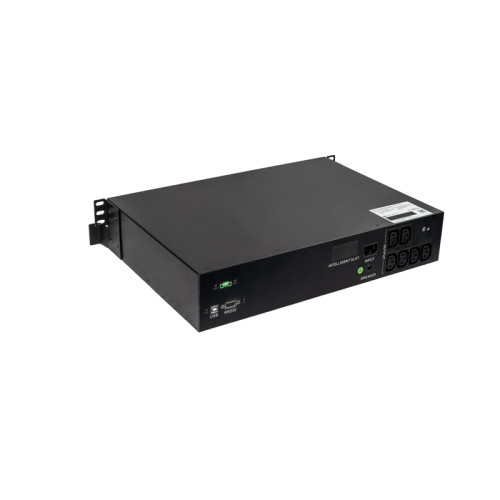 ИБП Systeme Electric Smart-Save SMT 1000 ВА, монтаж в стойку 2U, 230 В, 6 розеток  IEC C13, SmartSlot, AVR, LCD, USB HID